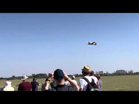 Trojan T28 Crash at Börgönd airshow.