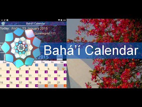 Bahá’í Calendar
