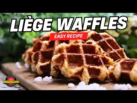 How to make Belgian Liège Waffles - EASY Recipe