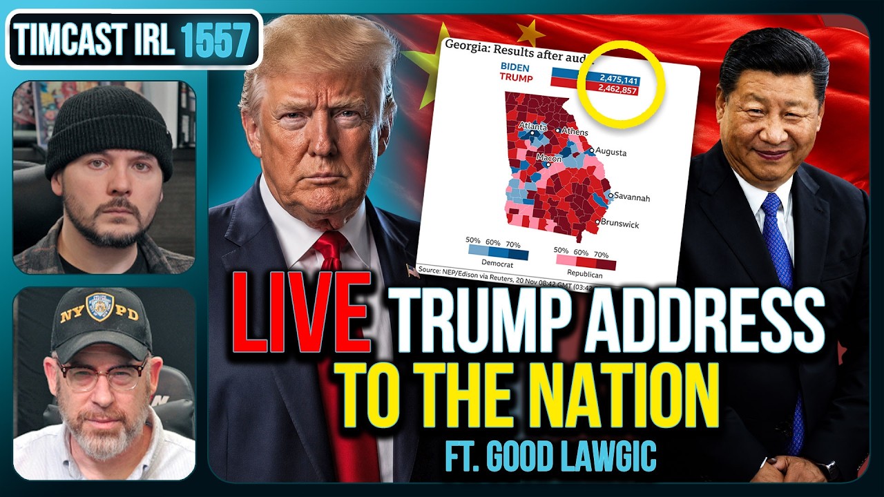 🚨LIVE: Trump Address To The Nation, Insiders FEAR What He Will Say| Timcast IRL