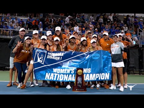 Texas Women’s Tennis wins NCAA Championship [May 23, 2021]