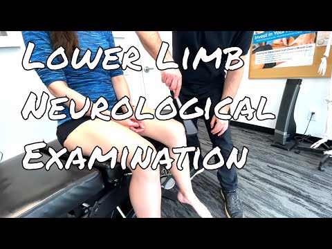 Lower Limb Neuro Examination
