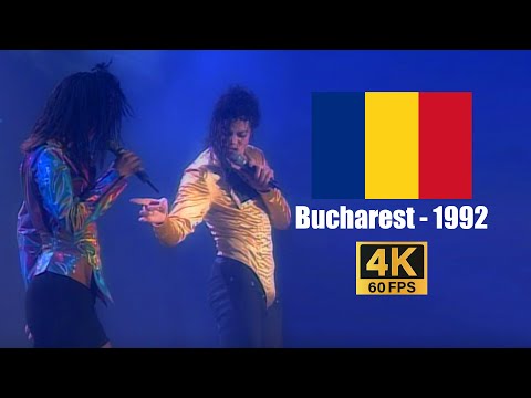 Michael Jackson | I Just Can't Stop Loving You - Live in Bucharest October 1st, 1992 (4K60FPS)