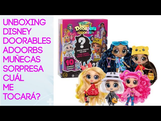 Vídeo relacionado con Disney Doorables Muñecas Adoorbs coleccionables Accesorios (Serie 2), de 14 cm, Elegante muñeca articulable, Juguetes para niños a Partir de 5 años de Just Play