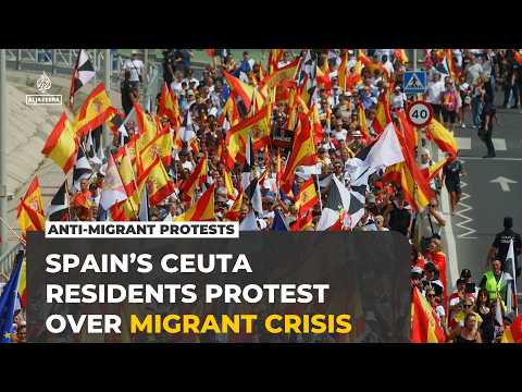 Spain's Ceuta residents protest as thousands of migrants remain stranded