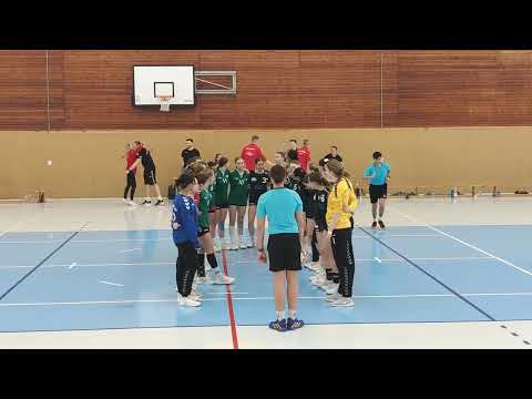 22.04.23 🤾🏼‍♀️ wC Verbandsliga Berlin Begrüßung Berliner TSC-TSV Rudow