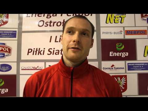 Maciej Krzywiecki (Energa Pekpol) po meczu ze Ślepskiem Suwałki