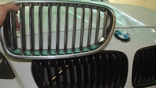 How To Remove Bmw Kidney Grill - Step By Step