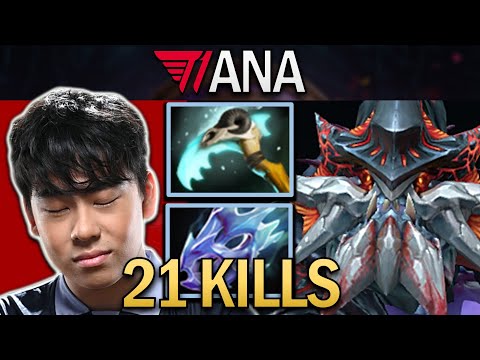 Slardar Dota 2 Gameplay T1.Ana with 21 Kills and Vyse - Moon Shard #dota2 #dota2gameplay