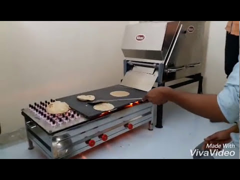 Demonstration of Chapati Making Machine
