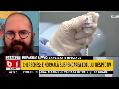 STIRI B1 ORA 12.00 DIN 12 MARTIE 2021 CITU: CAMPANIA DE VACCINARE CONTINUA CU TOATE VACCINURILE