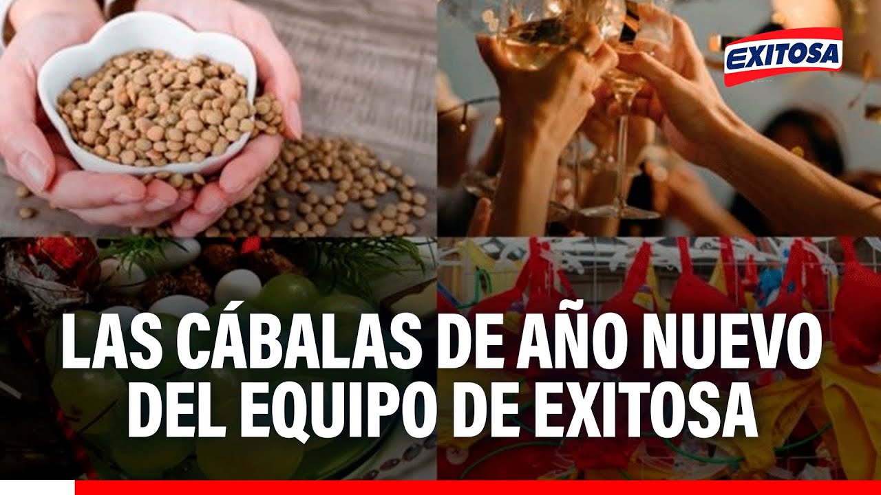 🔴🔵 ¿Cuáles son las cábalas que usaron para recibir este 2026 el equipo de Exitosa?