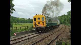 preview picture of video 'Spa Valley Railway DEMU Anniversary Gala Saturday 7th July 2012'