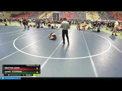 106 Lbs Champ. Round 1 - Drayven Hamm, IL Vs Daniel Guerrero, AZ Bd17