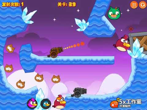 Angry Birds Cannon 4 - All Levels and Stages (Part-1)