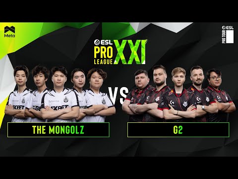 The MongolZ vs G2 - ESL Pro League Season 21 - BO3 - MN cast