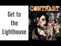 How to get the light shinning onto the stage. (Contrast game)