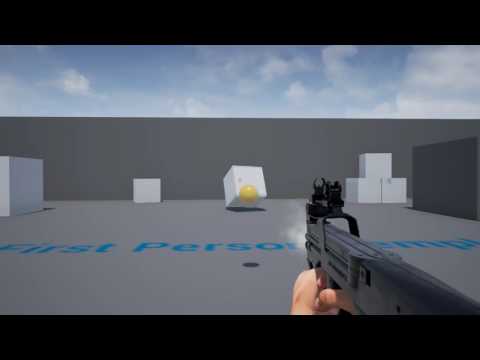 Ironbelly Animated P90 Demo - Unreal Engine 4