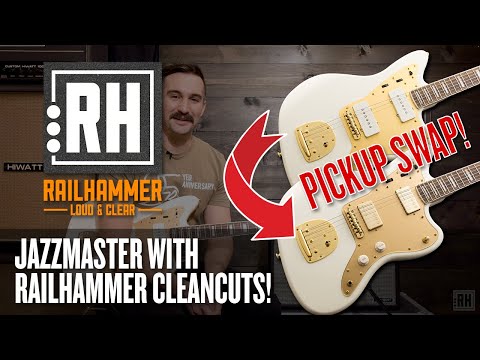 Pickup Swap | Can we make Railhammer Cleancuts sound like Jazzmaster Pickups?