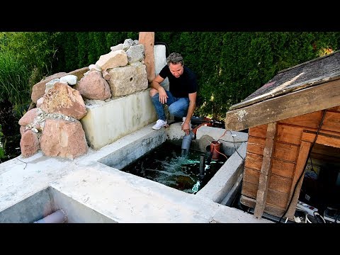 Modern Koi Blog #2057 - When not enough water comes out of the floor drains