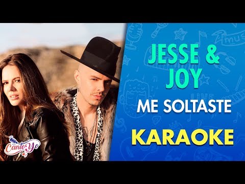 Jesse & Joy - Me Soltaste (Karaoke) | CantoYo
