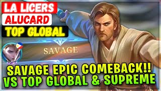 Download lagu SAVAGE EPIC COMEBACK!! Global Alucard VS Global Bruno & Sup Khufra [ Top Global Alucard ] La licers mp3