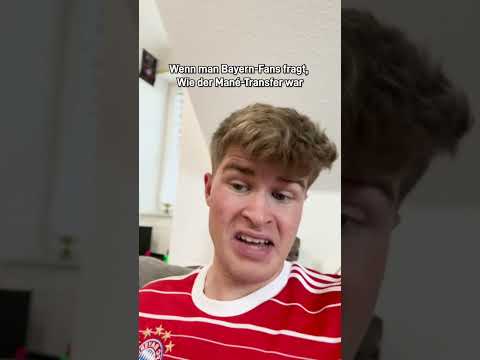 Wenn man Bayern-Fans fragt, wie der Mané-Transfer war #mane #fcbayern #fussball #bundesliga #cr7