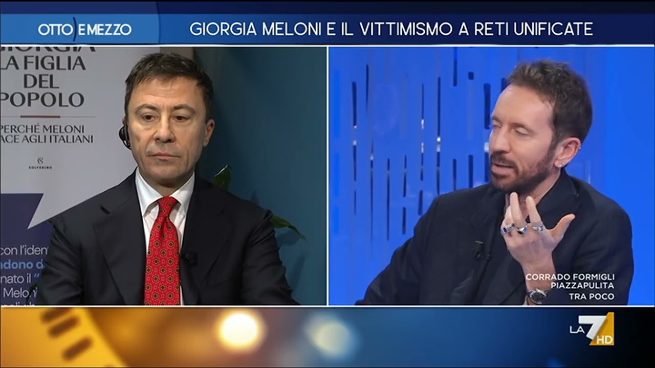 Scanzi su Meloni: “Fa la vittima per vantaggio elettorale”