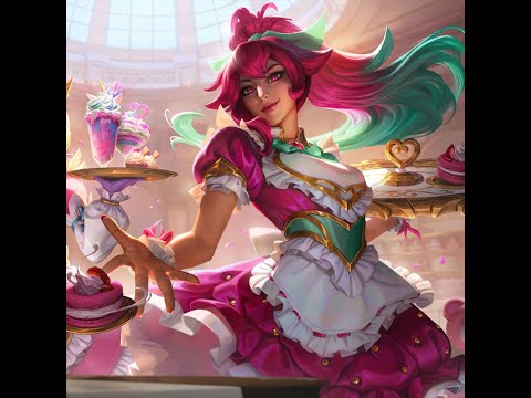 Cafe Cuties Sivir - League of Legends Skin Showcase