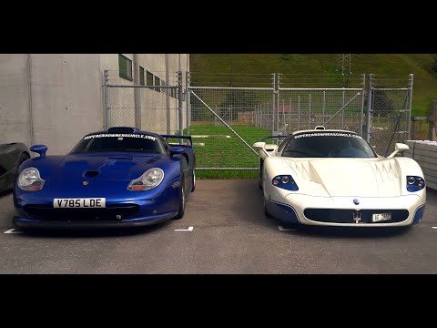 Porsche 911 GT1 DRAG RACING vs CLK GTR vs GT2 RS vs Carrera GT