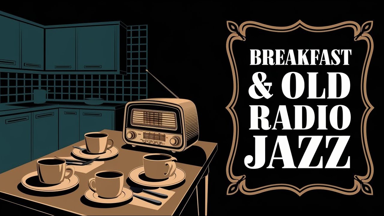 ☕ Breakfast Old Radio Jazz - Timeless Melodies to Start Your Day 🎶