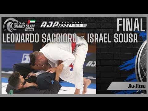 Leonardo Saggioro vs Israel Sousa- Abu Dhabi Grand Slam 2021- Final adult lightweight -69Kg.