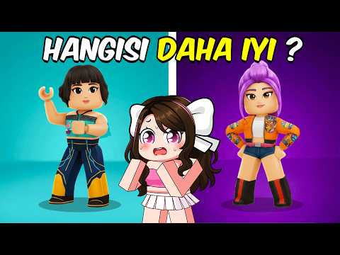 Roblox'ta Hangi K-POP DEMON HUNTER KARAKTERİ DAHA İYİ ??