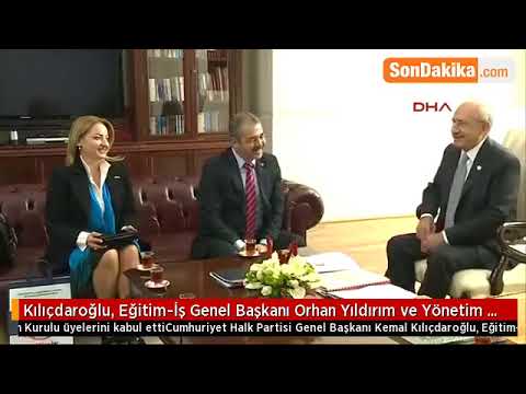Genel Başkanımız Orhan Yıldırım ve Yönetim Kurulu Üyelerimiz CHP Genel Başkanı Kemal Kılıçdaroğlu ile Görüştü | EĞİTİM İŞ
