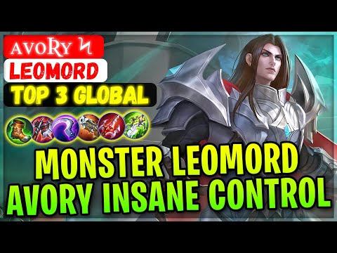Monster Leomord Avory Insane Control [ Top 3 Global Leomord ] ᴀᴠᴏʀʏ ϟ - Mobile Legends Gameplay