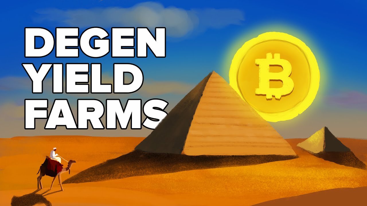 What are Degen Yield Farms? (Animated) - Crypto Pyramid Schemes