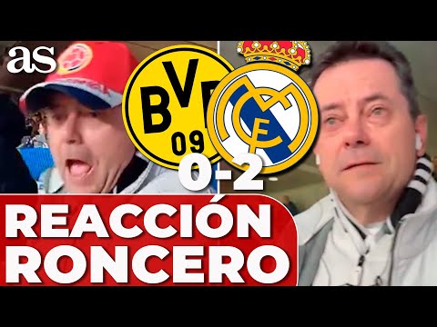 DORTMUND 0 - REAL MADRID 2 | SHOW de TOMÁS RONCERO: Reacción, LÁGRIMAS y CELEBRACIÓN