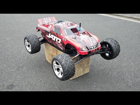 Nitro RC 1/10 Traxxas Jato 3.3, Testing for Speed