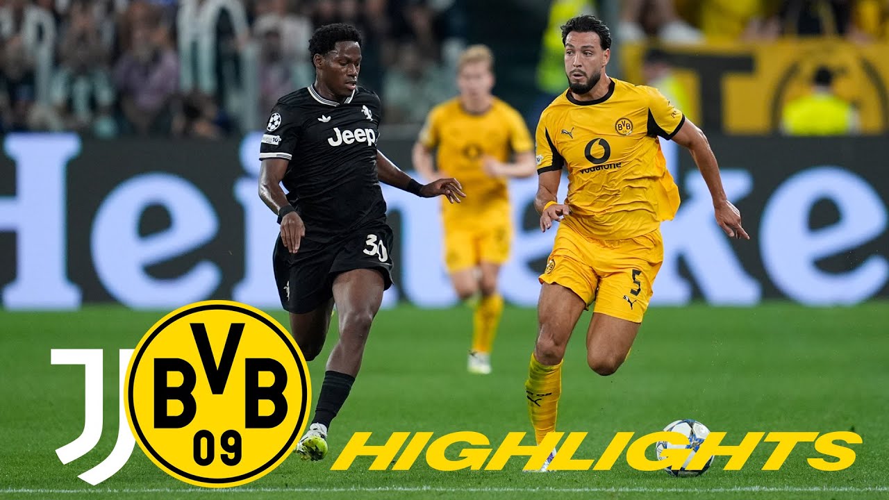 Juventus vs Borussia Dortmund Highlights