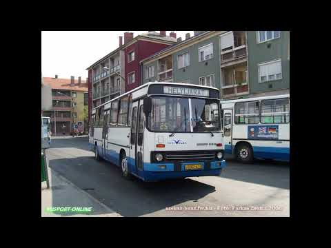 2008 12 31 Szombathely 2A járat Vasútállomás-Órásház  Ikarus 263 hangfelvétel