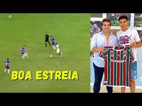 ESTREIA DO PARAGUAIO RÚBEN LEZCANO NO FLUMINENSE