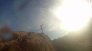 saltos da pedra do trampolim - guarapari 2011