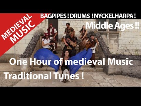 1 HOUR LONG MEDIEVAL MUSIC WITH SEVERAL BANDS.AWESOME MUSICIANS ! Hurryken Production Video