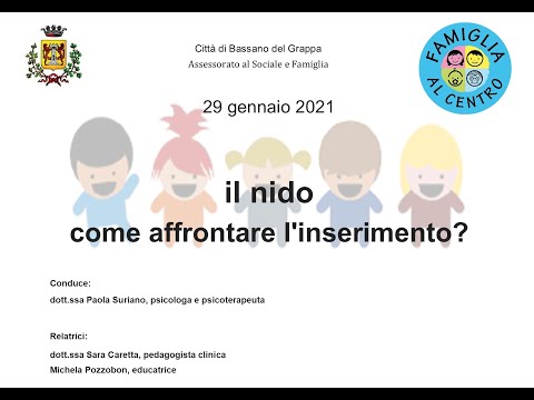 IL NIDO come affrontare l'inserimento 