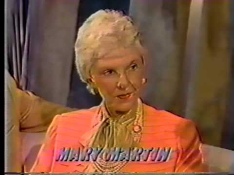 Mary Martin, 1984 TV Interview