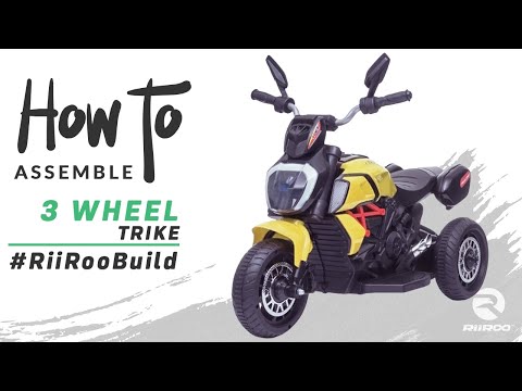 3 Wheel Super Roadster Motorbike 6v Kids Electric Ride On Bike Assembly Instructions