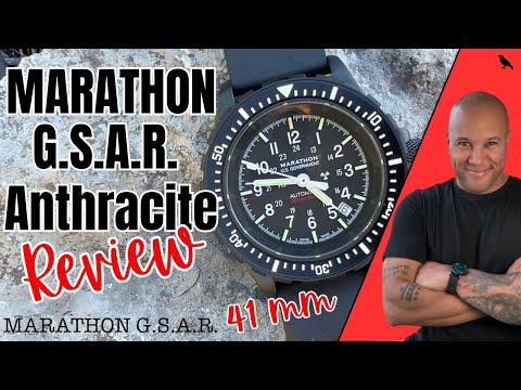 MARATHON G.S.A.R. Anthracite Automatic Watch Review| 41 mm US Government Search and Rescue