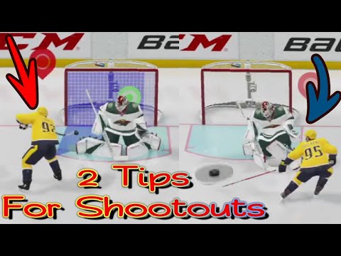 NHL 20 shootout tips