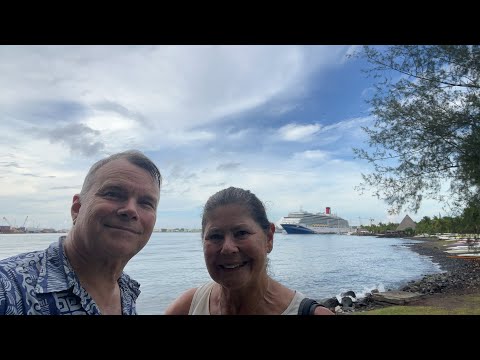 Live From Near the Carnival Luminosa, day 10, Papeete, Tahiti