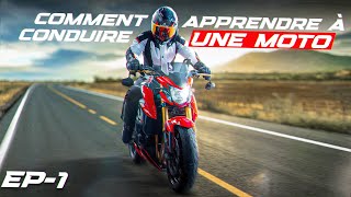Comment apprendre à conduire une moto - Épisode 1